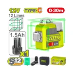 عکس دوم تراز لیزری شارژی 12 خط سبز دایلو مدل DTLE8M12