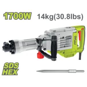 چکش تخریب 1700 وات 14 کیلویی دایلو مدل DTDB1D90